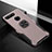 Funda Bumper Silicona y Plastico Mate Carcasa con Magnetico Soporte H02 para Huawei Honor V20