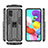 Funda Bumper Silicona y Plastico Mate Carcasa con Magnetico Soporte KC1 para Samsung Galaxy A51 4G