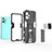 Funda Bumper Silicona y Plastico Mate Carcasa con Magnetico Soporte KC1 para Xiaomi Poco X5 5G