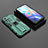 Funda Bumper Silicona y Plastico Mate Carcasa con Magnetico Soporte KC1 para Xiaomi Redmi Note 11T 5G