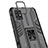 Funda Bumper Silicona y Plastico Mate Carcasa con Magnetico Soporte KC2 para Samsung Galaxy A51 4G
