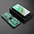 Funda Bumper Silicona y Plastico Mate Carcasa con Magnetico Soporte KC2 para Xiaomi Mi 10T 5G