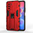 Funda Bumper Silicona y Plastico Mate Carcasa con Magnetico Soporte KC2 para Xiaomi Mi 11X Pro 5G