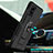 Funda Bumper Silicona y Plastico Mate Carcasa con Magnetico Soporte MQ1 para Samsung Galaxy A51 4G