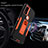 Funda Bumper Silicona y Plastico Mate Carcasa con Magnetico Soporte para Motorola Moto G Pure