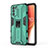 Funda Bumper Silicona y Plastico Mate Carcasa con Magnetico Soporte para Oppo K9 Pro 5G