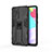Funda Bumper Silicona y Plastico Mate Carcasa con Magnetico Soporte para Samsung Galaxy A52s 5G