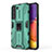 Funda Bumper Silicona y Plastico Mate Carcasa con Magnetico Soporte para Samsung Galaxy S22 Plus 5G