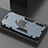 Funda Bumper Silicona y Plastico Mate Carcasa con Magnetico Soporte para Xiaomi Mi 9 Pro 5G