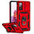 Funda Bumper Silicona y Plastico Mate Carcasa con Magnetico Soporte Q01W para Samsung Galaxy S20 FE 5G