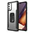 Funda Bumper Silicona y Plastico Mate Carcasa con Magnetico Soporte RJ1 para Samsung Galaxy Note 20 5G