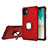 Funda Bumper Silicona y Plastico Mate Carcasa con Magnetico Soporte Z01 para Apple iPhone 11