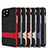 Funda Bumper Silicona y Plastico Mate Carcasa con Soporte A01 para Apple iPhone 11 Pro Max