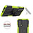 Funda Bumper Silicona y Plastico Mate Carcasa con Soporte A01 para Motorola Moto Edge 20 5G