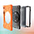Funda Bumper Silicona y Plastico Mate Carcasa con Soporte A01 para Samsung Galaxy Tab S7 4G 11 SM-T875