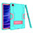 Funda Bumper Silicona y Plastico Mate Carcasa con Soporte A02 para Samsung Galaxy Tab A7 4G 10.4 SM-T505