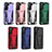 Funda Bumper Silicona y Plastico Mate Carcasa con Soporte A03 para Samsung Galaxy S22 5G