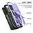 Funda Bumper Silicona y Plastico Mate Carcasa con Soporte A03 para Samsung Galaxy S22 5G