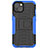 Funda Bumper Silicona y Plastico Mate Carcasa con Soporte A07 para Apple iPhone 13