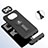 Funda Bumper Silicona y Plastico Mate Carcasa con Soporte H01P para Xiaomi Poco X3