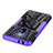 Funda Bumper Silicona y Plastico Mate Carcasa con Soporte JX1 para Nokia 3.4