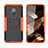 Funda Bumper Silicona y Plastico Mate Carcasa con Soporte JX1 para Nokia 3.4