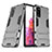 Funda Bumper Silicona y Plastico Mate Carcasa con Soporte KC3 para Samsung Galaxy S20 FE 5G