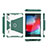 Funda Bumper Silicona y Plastico Mate Carcasa con Soporte L05 para Apple iPad Mini 4