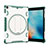 Funda Bumper Silicona y Plastico Mate Carcasa con Soporte L09 para Apple New iPad 9.7 (2017)