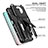 Funda Bumper Silicona y Plastico Mate Carcasa con Soporte MQ1 para Xiaomi Mi 10T Lite 5G