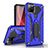 Funda Bumper Silicona y Plastico Mate Carcasa con Soporte para Apple iPhone 11 Pro