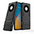 Funda Bumper Silicona y Plastico Mate Carcasa con Soporte para Huawei Mate 40