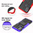 Funda Bumper Silicona y Plastico Mate Carcasa con Soporte para Motorola Moto G50