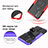 Funda Bumper Silicona y Plastico Mate Carcasa con Soporte para Motorola Moto G71 5G