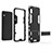 Funda Bumper Silicona y Plastico Mate Carcasa con Soporte para Samsung Galaxy A10