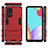 Funda Bumper Silicona y Plastico Mate Carcasa con Soporte para Samsung Galaxy A52s 5G