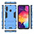 Funda Bumper Silicona y Plastico Mate Carcasa con Soporte para Samsung Galaxy M40