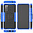 Funda Bumper Silicona y Plastico Mate Carcasa con Soporte para Samsung Galaxy S20 FE 5G