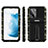 Funda Bumper Silicona y Plastico Mate Carcasa con Soporte para Samsung Galaxy S23 Plus 5G