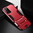 Funda Bumper Silicona y Plastico Mate Carcasa con Soporte R01 para Samsung Galaxy Note 20 Ultra 5G