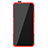 Funda Bumper Silicona y Plastico Mate Carcasa con Soporte R02 para Xiaomi Redmi K30 Pro 5G