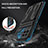 Funda Bumper Silicona y Plastico Mate Carcasa con Soporte YF1 para Samsung Galaxy A42 5G