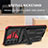 Funda Bumper Silicona y Plastico Mate Carcasa con Soporte YF1 para Samsung Galaxy S20 Lite 5G