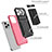 Funda Bumper Silicona y Plastico Mate Carcasa con Soporte YF2 para Apple iPhone 13 Pro