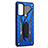 Funda Bumper Silicona y Plastico Mate Carcasa con Soporte YF2 para Samsung Galaxy S20 FE 5G