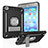 Funda Bumper Silicona y Plastico Mate Carcasa con Soporte YJ1 para Apple iPad Mini