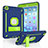 Funda Bumper Silicona y Plastico Mate Carcasa con Soporte YJ1 para Apple iPad Mini