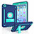 Funda Bumper Silicona y Plastico Mate Carcasa con Soporte YJ2 para Apple iPad Mini