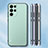 Funda Bumper Silicona y Plastico Mate Carcasa para Samsung Galaxy S22 Ultra 5G