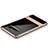 Funda Bumper Silicona y Plastico Mate con Soporte para Samsung Galaxy Note 8 Oro